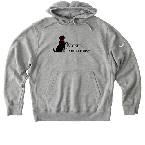 Nike Hoodies, a Dark Grey Heather Nike Club Fleece Pullover Hoodie