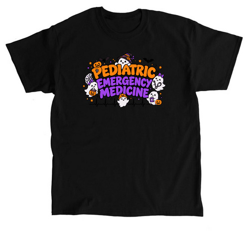 Pediatric Emergency Medicine T Shirt, a Black Classic Unisex Tee