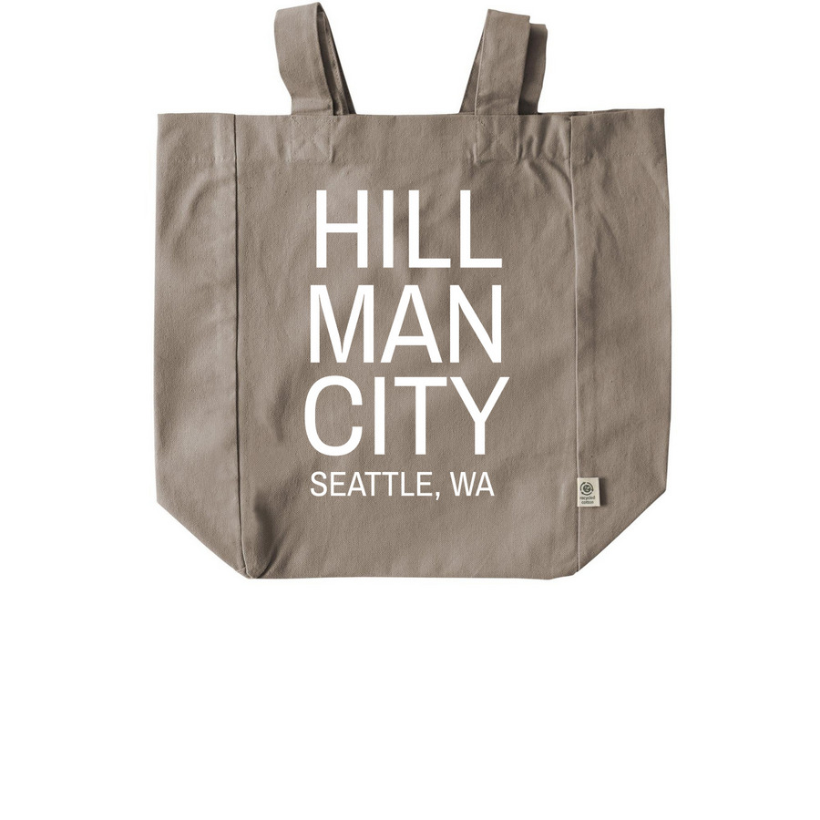 Hillman City Tote, a Pumice Recycled Cotton Tote Bag