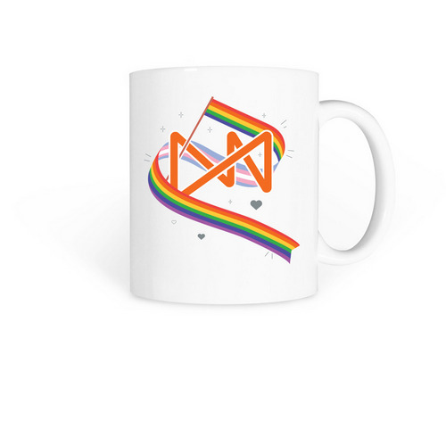 Vertafore Pride 2025 Mug, a White Coffee Mug