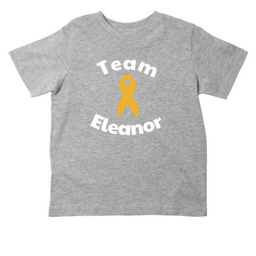 Team Eleanor - Toddler, a Heather Toddler Tee