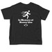 Toddler Shirt, a Black Toddler Tee (back-view)