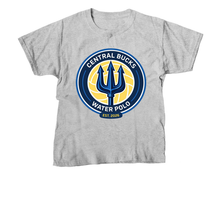 Emblem Branded Tops, a Sport Grey Youth Unisex Tee