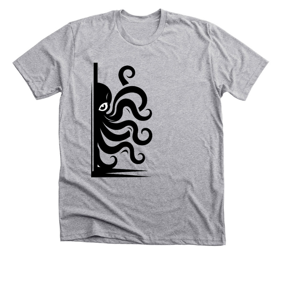 Dark Water, a Athletic Heather Premium Unisex Tee