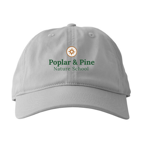 Poplar & Pine Hats - Light, a Dolphin Printed Eco Baseball Cap