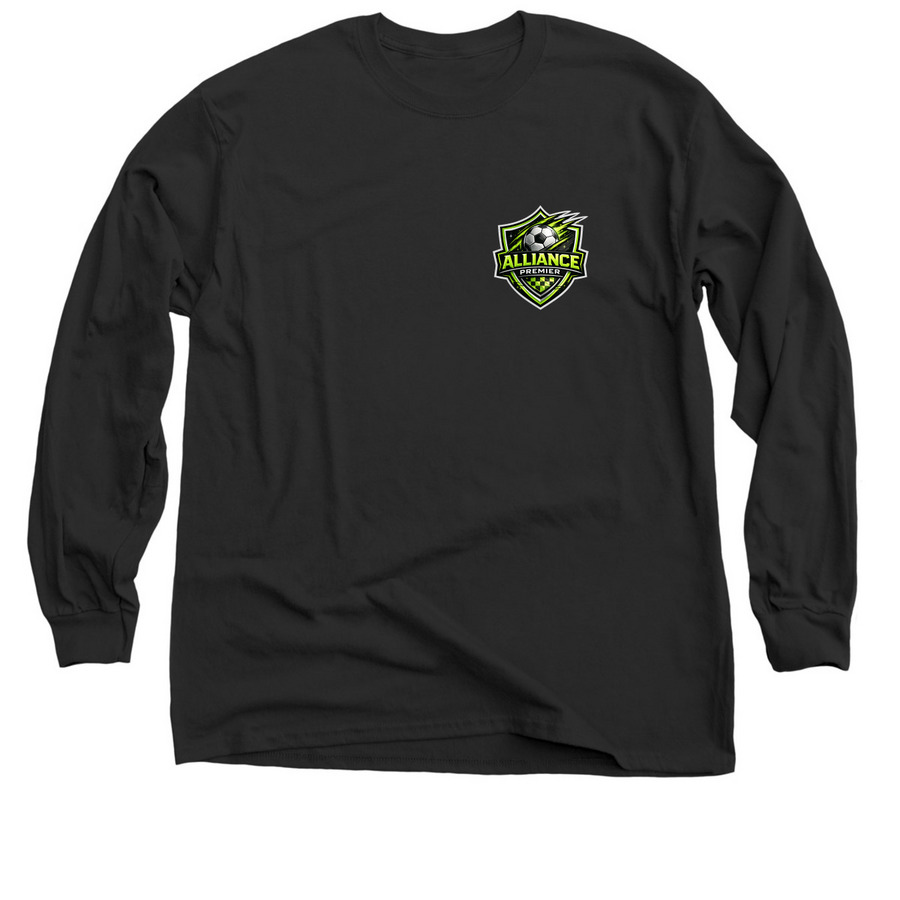 U12G Alliance Premier&nbsp;, a Black Classic Long Sleeve Tee