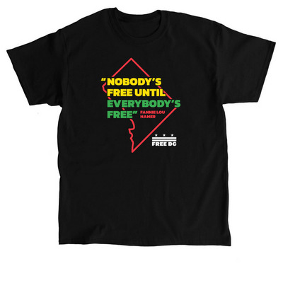 Nobody's Free T-Shirts / Sweatshirts, a Black Classic Unisex Tee