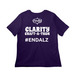 Clarity Craft-A-Thon, a Team Purple Women?s Relaxed Cotton Tee (back-view)