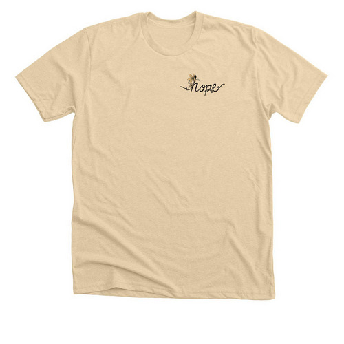Gabriella Hope- God is My Strength, a Heather Soft Cream Premium Unisex Tee