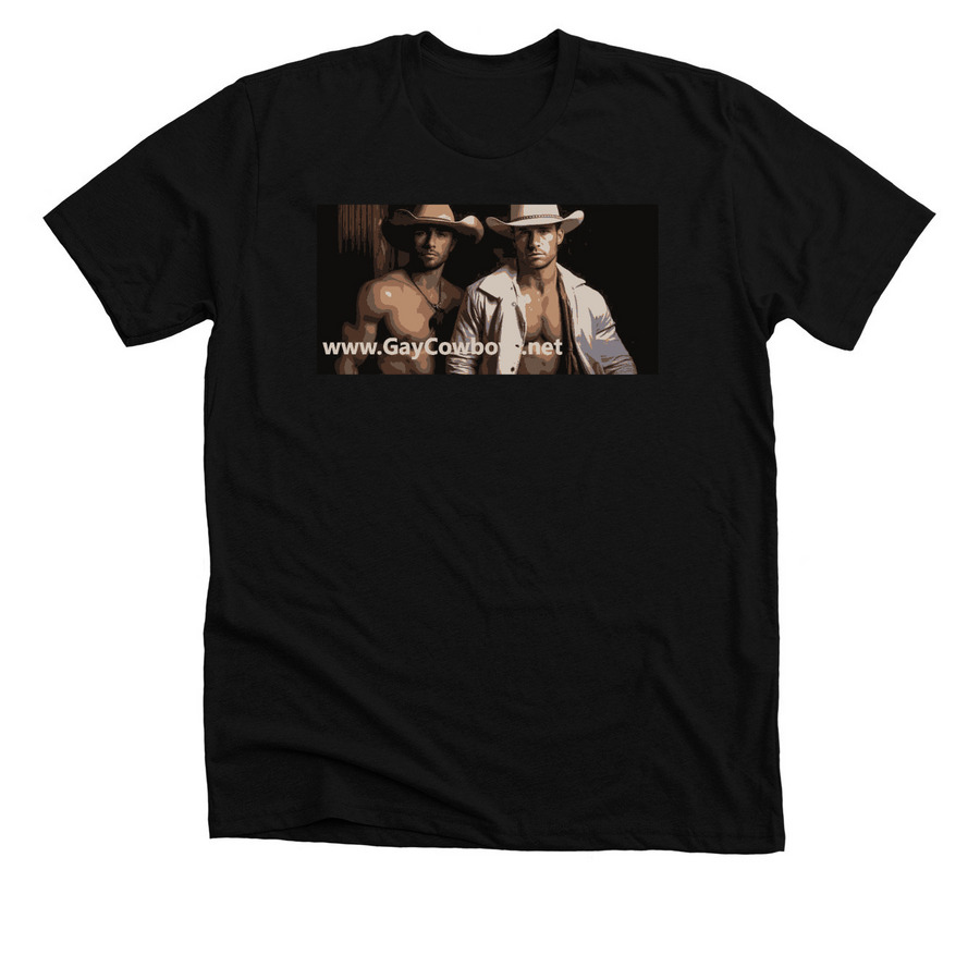 www.GayCowboys.net Pride Tee