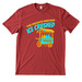 Piraguas I.C.E. The Heights, a Beet Red Allmade Heavyweight Recycled Cotton Tee