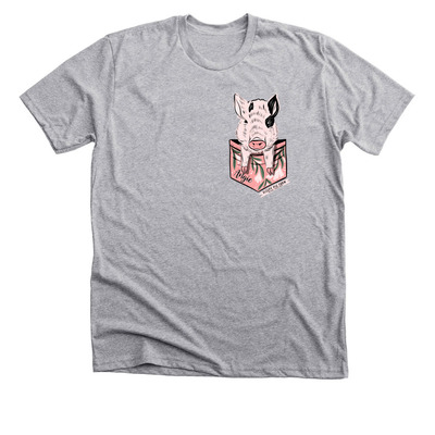 Angie Merch!, a Athletic Heather Premium Unisex Tee