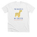 Beastie Is My Bestie Shirt, a Solid White Blend Premium Unisex Tee