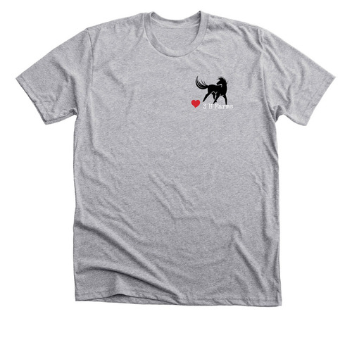 Support the farm&nbsp;, a Athletic Heather Premium Unisex Tee