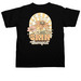 skin therapist, a Black Comfort Colors Unisex Tee (back-view)