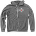 US Coastguardsman Quebec 208, a Deep Heather Zip Up Hoodie