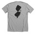 The Greens, a Athletic Heather Premium Unisex Tee (back-view)