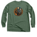 COALDR's Bad to the Bone Halloween, a Military Green Classic Long Sleeve Tee