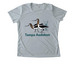Moisture Wicking Performance Shirts, a Silver Women's Performance Tee