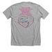 Team Kipepeo Shirts, a Athletic Heather Premium Unisex Tee (back-view)