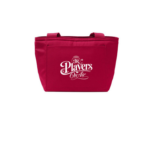 Jr. Players on Air Lunch Tote, a Rich Red Insulated Lunch Tote