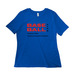 Baseball Life Shirt - Fueled and Ruled..., a True Royal Women?s Relaxed Cotton Tee