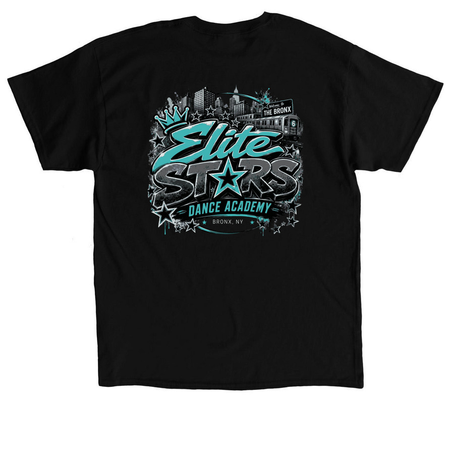 Design Winner, a Black Classic Unisex Tee (back-view)