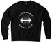 AWBC OG II, a Deep Black Allmade Organic French Terry Crewneck Sweatshirt
