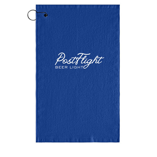 Post Flight Beer Light, a Royal Golf Towel