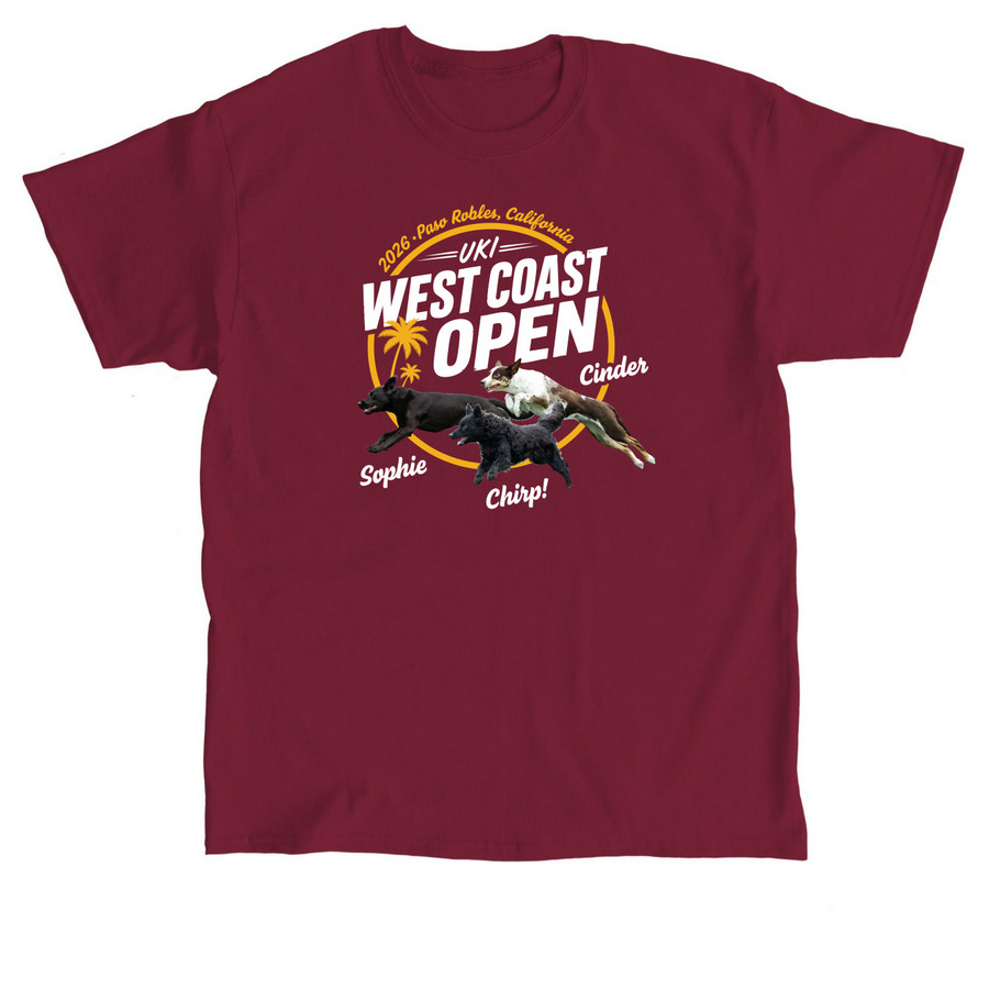 WCO - Dom's trio!, a Cardinal Red Classic Unisex Tee