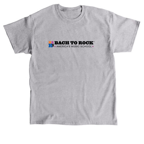 Bach to Rock Logo - Black, a Sport Grey Classic Unisex Tee