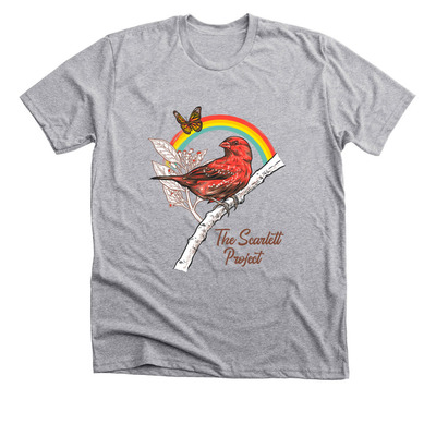 The Scarlett Project Fundraiser&nbsp;, a Athletic Heather Premium Unisex Tee