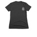 Shelter Dog Saturday Tee- 2025 Edition, a Charcoal Women's Slim Fit Tee