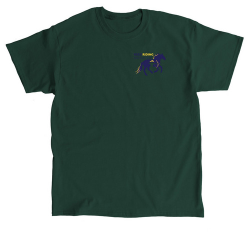 Reed Riding Instruction-Slogan, a Forest Green Classic Unisex Tee