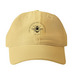 Hats, a Mustard Printed Pigment Dye Baseball Cap