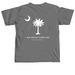 "We Are South Carolina" - Shirts, a Grey Comfort Colors Unisex Tee (back-view)