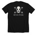 DAWGpack., a Solid Black Blend Premium Unisex Tee (back-view)