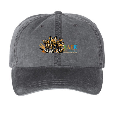2026 APD&nbsp;SAFE BASEBALL HAT, a Black Printed Pigment Dye Baseball Cap