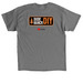 Patch Logo, a Charcoal Classic Unisex Tee (back-view)