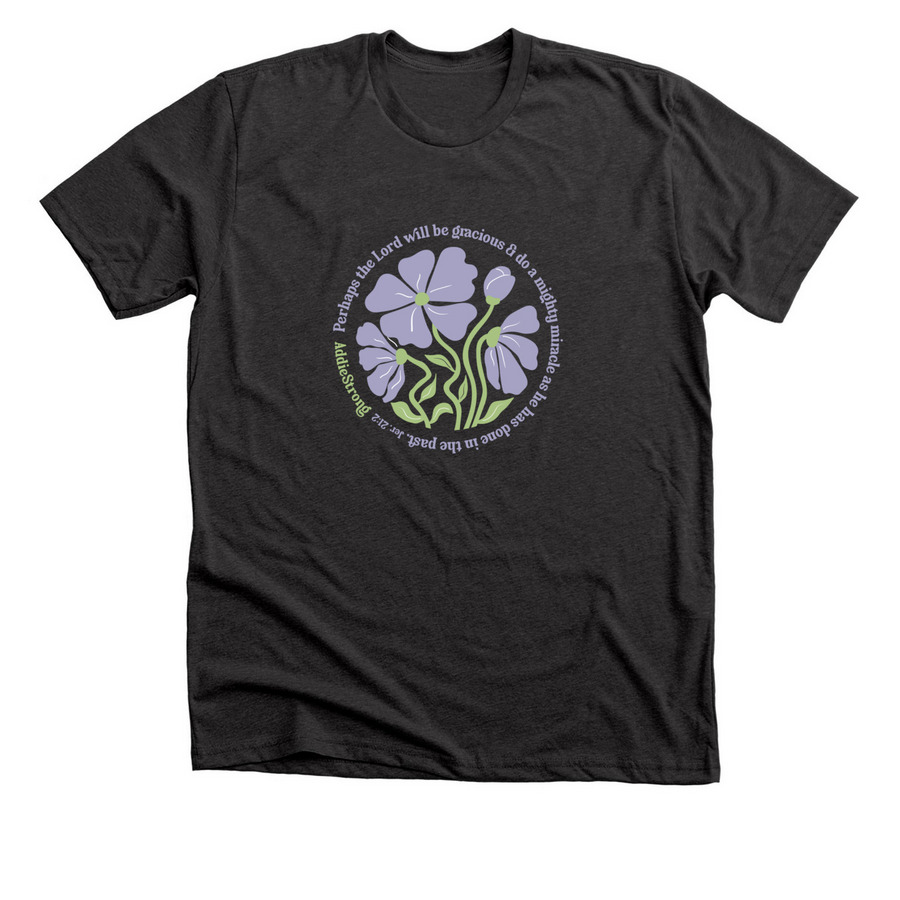 Jeremiah 21:2 Shirts & Sweatshirts, a Dark Grey Heather Premium Unisex Tee