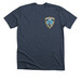 Shilelagh Law "Law & Order" Tee Shirt, a Heather Midnight Navy Premium Unisex Tee