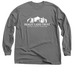 SLT Logo Shirts, a Charcoal Classic Long Sleeve Tee