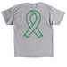 Green for Vicki (adult sizes), a Sport Grey Classic Unisex Tee (back-view)