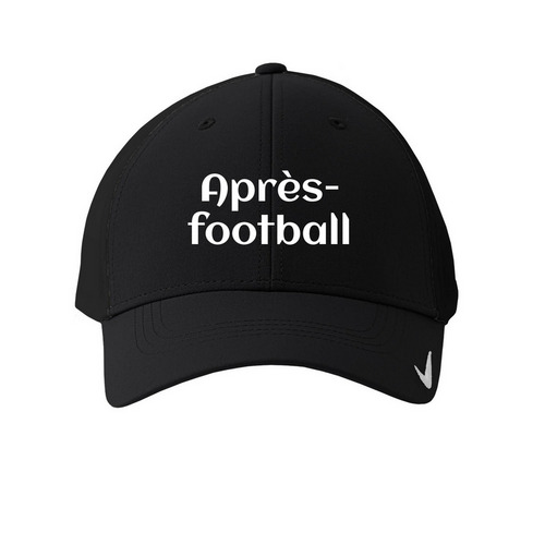 Soccer headgear, a Black Printed Nike Dri-FIT Legacy Performance Cap