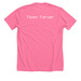Team Tarver!, a Neon Pink Premium Unisex Tee (back-view)