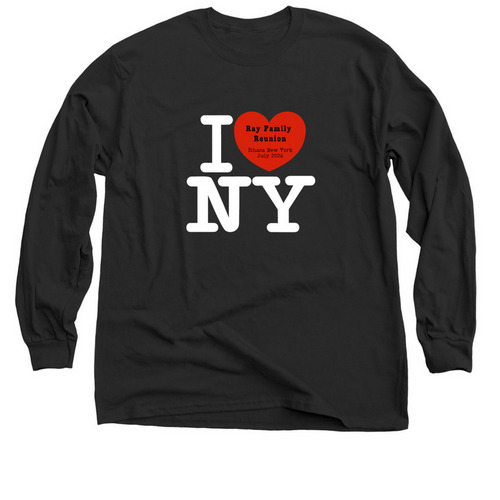 One-Sided Black Shirts (8 options), a Black Classic Long Sleeve Tee