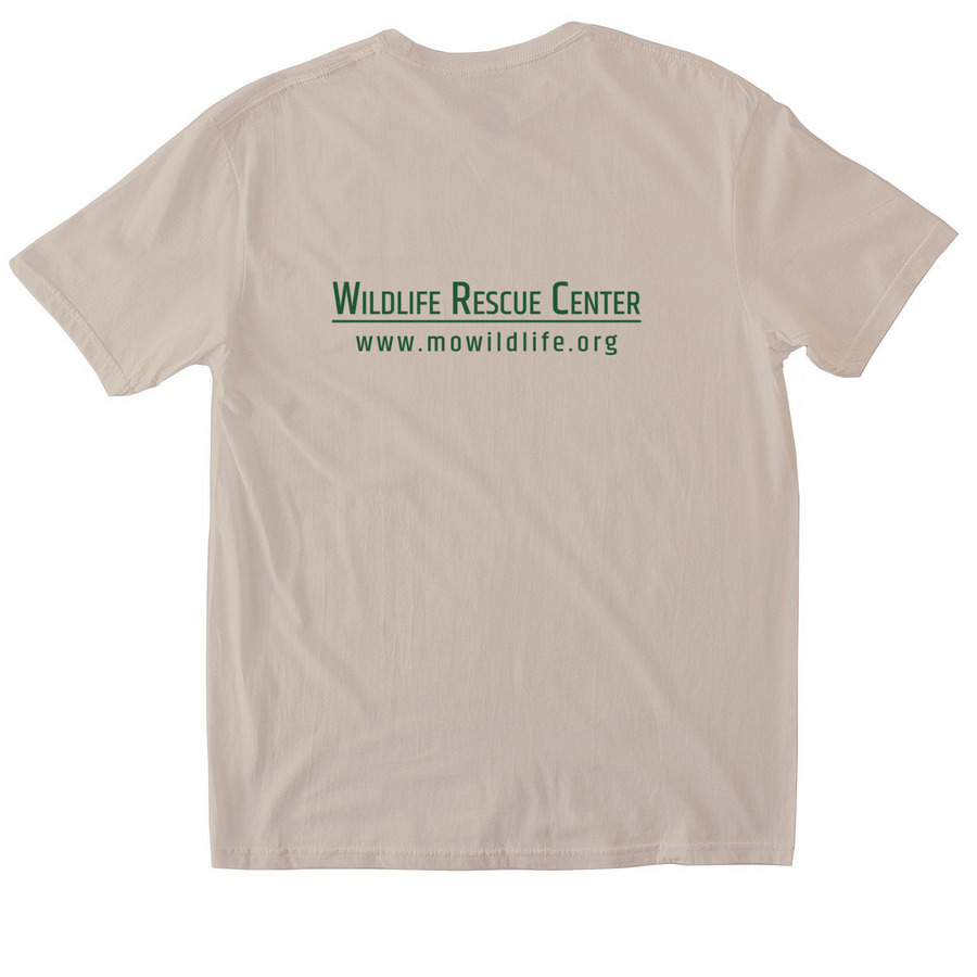 Put turtles in their place!, a Sand Softstyle Cotton Tee (back-view)