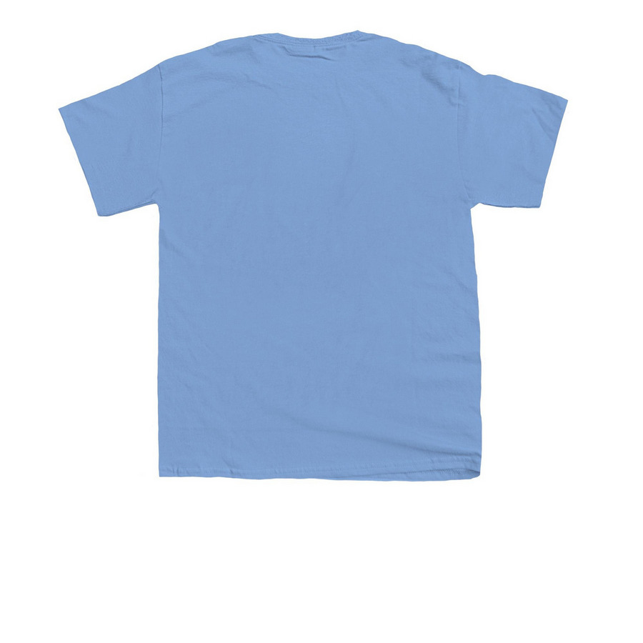 Youth 25th Anniversary T-Shirt, a Carolina Blue Youth Unisex Tee (back-view)