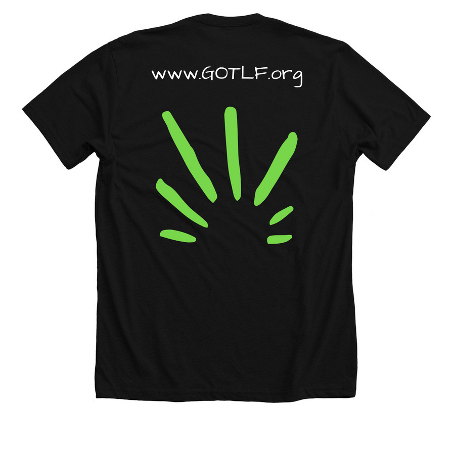 ignite the joy of learning&nbsp;, a Solid Black Blend Premium Unisex Tee (back-view)