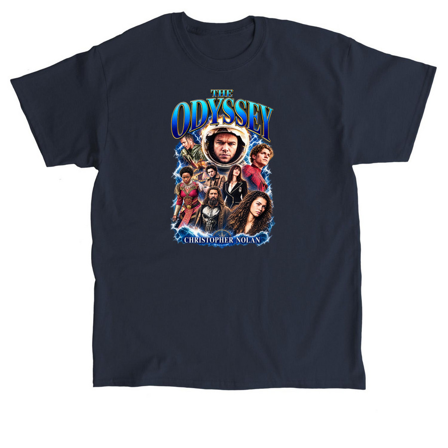 The Odyssey Christopher Nolan Shirts, a Navy Classic Unisex Tee